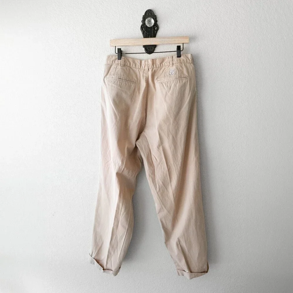 Vintage Chaps Ralph Lauren Chino Pants Men’s 36x30 Tan Egyptian Cotton